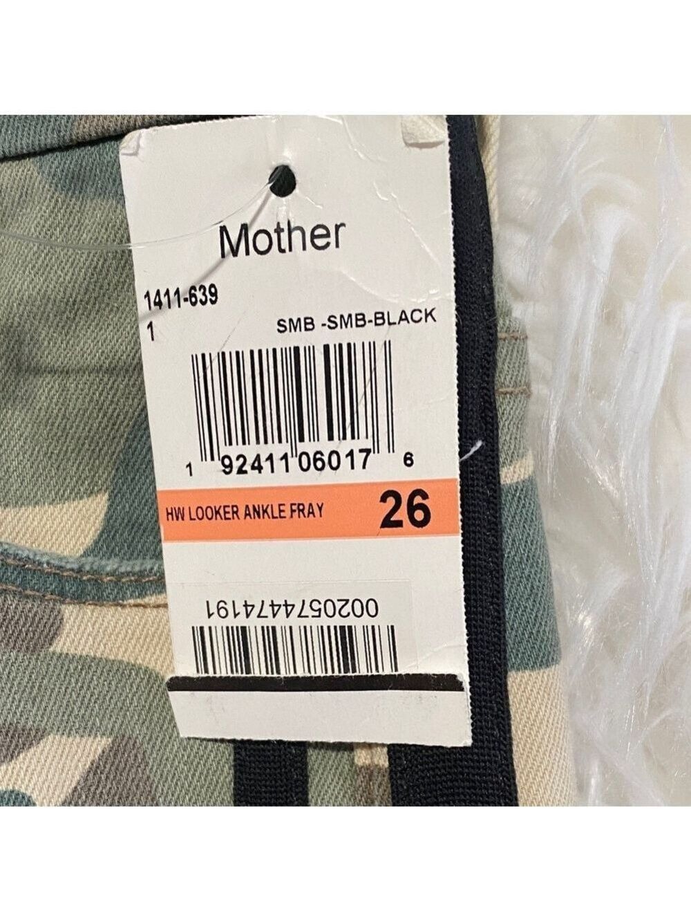 MOTHER Camouflage Pants with Black Detail - Picture 3 of 11